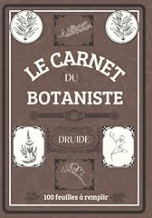 Carnet botaniste herbier d'occasion  Livré partout en France