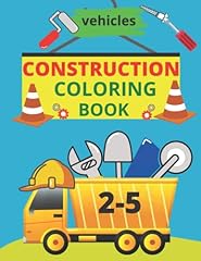 Construction coloring book for sale  Delivered anywhere in UK