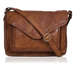 Leather flapover crossbody for sale  Delivered anywhere in USA 
