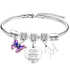 Inspirational bracelet initial for sale  Delivered anywhere in UK