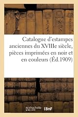 Catalogue estampes anciennes d'occasion  Livré partout en France