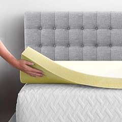 (Memory Foam Mattress Topper to Fit UK Standard Single, 4ft, Double, King Size Bed In 1", 2" Thicknesses Soft & Comfy Mattress Topper Bunk Bed, 1 inch (76 x 190 CM 2.5 cm) for sale  Delivered anywhere in UK