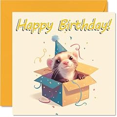 Ferret birthday cards for sale  Delivered anywhere in UK