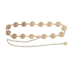 Chain belt gold for sale  Delivered anywhere in UK