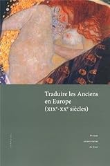 Traduire anciens d'occasion  Livré partout en France