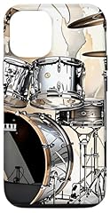Disegno vintage drum usato  Spedito ovunque in Italia 