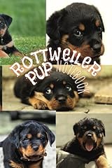 Rottweiler pup notebook for sale  Delivered anywhere in USA 