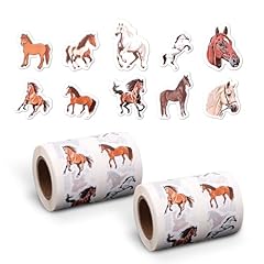 1000pcs autocollants chevaux d'occasion  Livré partout en France