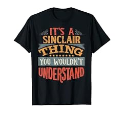 Sinclair name shirt for sale  Delivered anywhere in Ireland