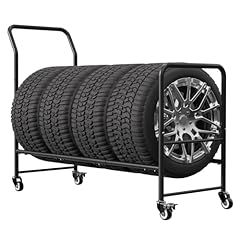 Rolling tire rack for sale  Delivered anywhere in USA 