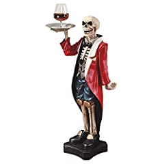 Design Toscano Bones the English Skeleton Butler Gothic, used for sale  Delivered anywhere in USA 