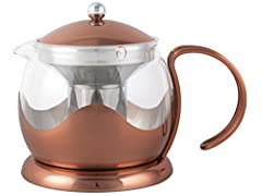 Cafetière copper teapot for sale  Delivered anywhere in UK