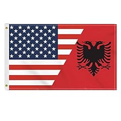 Usa albania flag for sale  Delivered anywhere in USA 