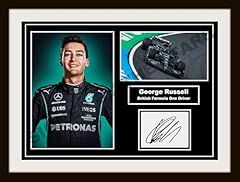 George russell signed for sale  Delivered anywhere in UK