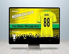 Norwich city football for sale  Delivered anywhere in UK