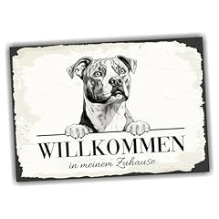 Hundeschild willkommen zuhause gebraucht kaufen  Wird an jeden Ort in Deutschland