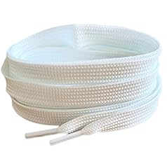 White long shoelaces for sale  Delivered anywhere in UK