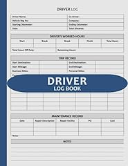 Driver log book for sale  Delivered anywhere in USA 