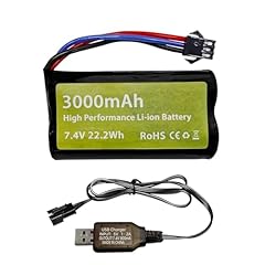 1pcs 7.4v 3000mah d'occasion  Livré partout en France
