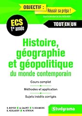 Histoire géographie géopolit d'occasion  Livré partout en France
