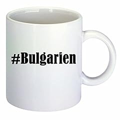Kaffeetasse bulgarien hashtag gebraucht kaufen  Wird an jeden Ort in Deutschland
