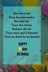 Joyeux18e anniversaire souveni d'occasion  Livré partout en France