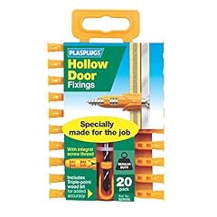 Plasplugs hollow door for sale  Delivered anywhere in UK