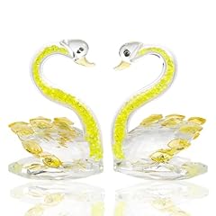 Crystal swans 2pcs for sale  Delivered anywhere in USA 