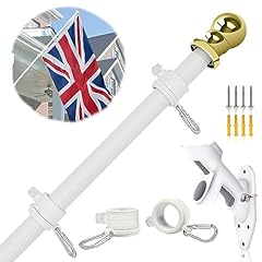 6ft flag pole for sale  Delivered anywhere in UK