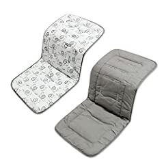 Reversible Baby Pushchair Seat Liner Breathable Cotton for sale  Delivered anywhere in UK