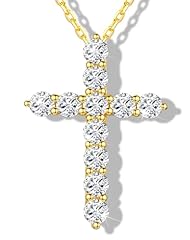 Sugartang moissanite cross for sale  Delivered anywhere in USA 