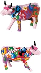Cowparade mucca hippie for sale  Delivered anywhere in USA 