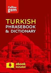 Collins turkish phrasebook for sale  Delivered anywhere in UK