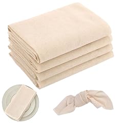 Pieces cotton napkins for sale  Delivered anywhere in UK