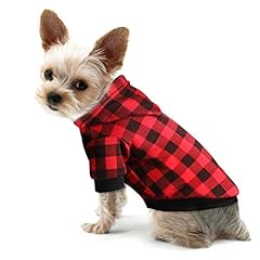 Plaid dog hoodie for sale  Delivered anywhere in USA 