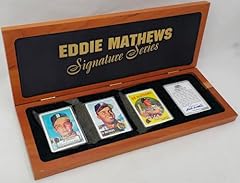 Eddie mathews autographed for sale  Delivered anywhere in USA 