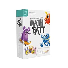 ALLEOVS Gioco di Carte di Matematica per Bambini Math-Batt - Giochi Creativi ed Educativi con 90 Carte per Imparare Le Tabelline - per Bambini da 7 Anni in su usato  Spedito ovunque in Italia 