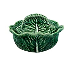 Bordallo Pinheiro Cabbage Tureen 13 oz. Green,, used for sale  Delivered anywhere in Canada