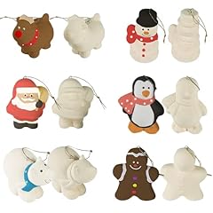 Ceramic christmas ornaments for sale  Delivered anywhere in USA 