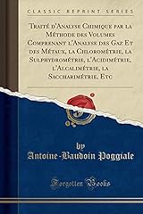 Traité analyse chimique d'occasion  Livré partout en France