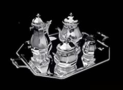Used, Tetard & Christofle - 4pc Art Deco 950 Sterling Silver for sale  Delivered anywhere in Canada