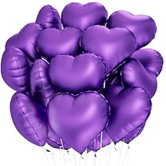 Herz folienballon lila gebraucht kaufen  Wird an jeden Ort in Deutschland