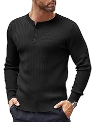Coofandy henley herren gebraucht kaufen  Wird an jeden Ort in Deutschland