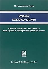 Nomen negotiationis. profili usato  Spedito ovunque in Italia 