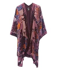 Burnout velvet kimono for sale  Delivered anywhere in UK