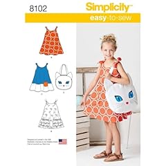 Simplicity 8102 girl for sale  Delivered anywhere in USA 