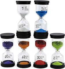 6pcs sand timers for sale  Delivered anywhere in UK