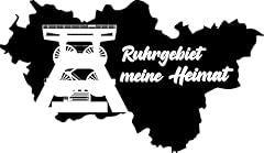 Wandtattoo ruhrgebiet pott gebraucht kaufen  Wird an jeden Ort in Deutschland