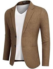 Coofandy brown blazer for sale  Delivered anywhere in USA 