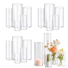 15pcs cylinder vases for sale  Delivered anywhere in USA 